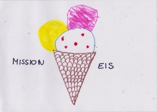 Flagge von Mission Eis