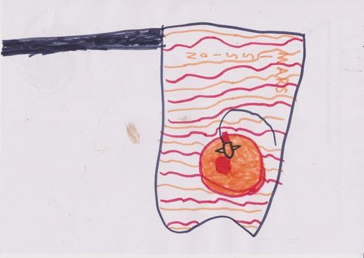 Flagge von Crazy World