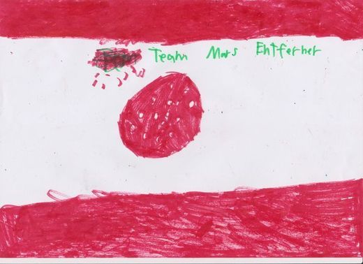 Flagge von Team Marsentferner