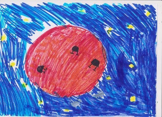 Flagge von Mission Erde 2.0