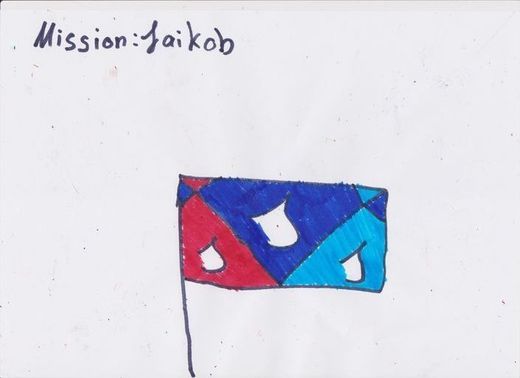 Flagge von Mission Jaikob