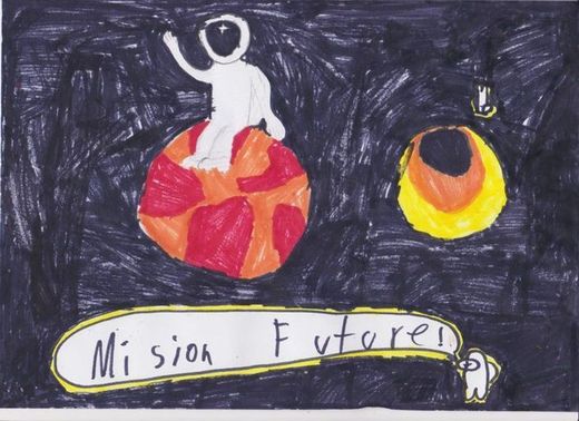 Flagge von Mission Future